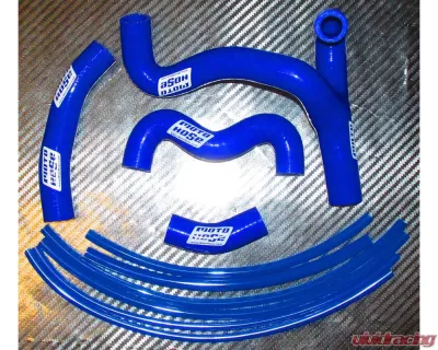 Moto Hose Silicone Radiator Hose Kit Blue KTM 50 SX|Husqvarna TC 50|Gas Gas MC 50 2012-2021 - 24-603YB