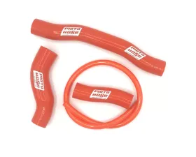 Moto Hose Silicone Radiator Hose Kit Orange KTM 250 XC-W TPi|300 XC-W TPi 2020