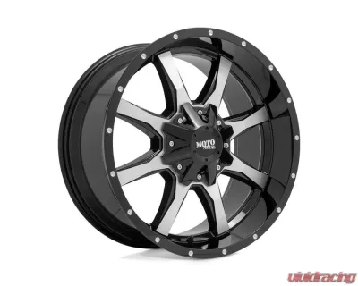 Moto Metal MO970 Wheel 20x9 45mm Gloss Black Machined Face - MO97029000345
