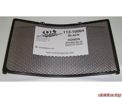 Cox Racing Group Radiator Guard Black Honda ST1300 2003-2017 - 113-10064