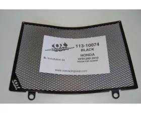 Cox Racing Group Radiator Guard Black Honda VFR 1200 2010-2013
