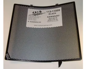 Cox Racing Group Radiator Guard Black KawasakiGTR1400 Concours | ZX14 2006-2017