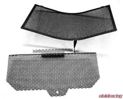 Cox Racing Group Radiator & Oil Cooler Guard Set Black Suzuki GSX1300R Hayabusa 1999-2018 - 113-12029