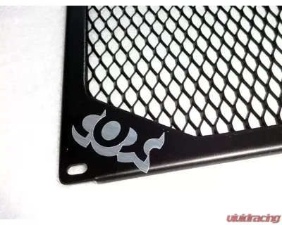 Cox Racing Group Radiator Guard Black Yamaha YZF-R3 2015-2018 - 113-13214