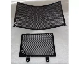 Cox Racing Group Radiator & Oil Cooler Guard Set Black YZF-R1 1998-2018