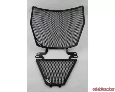 Cox Racing Group Upper and Lower Radiator Guard Set Black Ducati 1199 Panigale | 899 Panigale 2012-2015 - 113-15474
