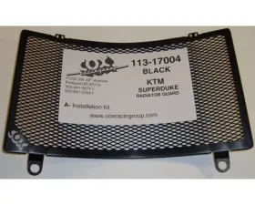 Cox Racing Group Radiator Guard Black 1290 Super Duke R 2014-2018