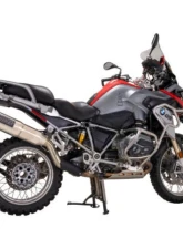 Vance & Hines Adventure Hi-Output 500 Slip-On Exhaust Brushed BMW R1200 GS 2013-2018                                     - 16247 - Image 2