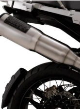 Vance & Hines Adventure Hi-Output 500 Slip-On Exhaust Brushed BMW R1200 GS 2013-2018                                     - 16247 - Image 2