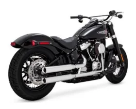 Vance & Hines Eliminator 300 Slip-On Exhaust Chrome Harley Davidson Softail 2018-2023