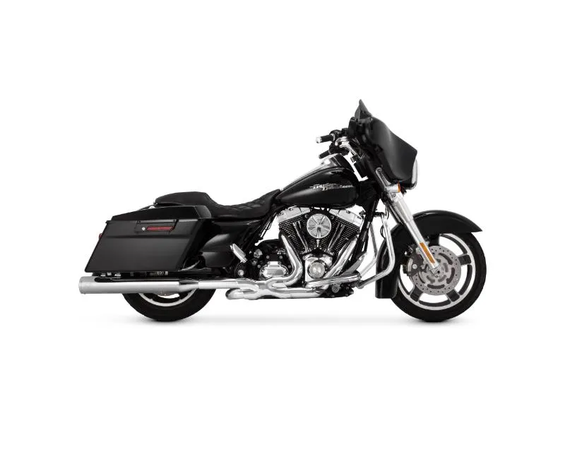 Vance & Hines Power Duals PCX Header Pipe Exhaust Chrome Harley Davidson Touring 2009-2016 - 16332