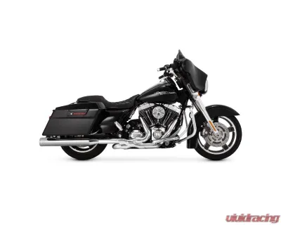 Vance & Hines Power Duals PCX Header Pipe Exhaust Chrome Harley Davidson Touring 2009-2016 - 16332