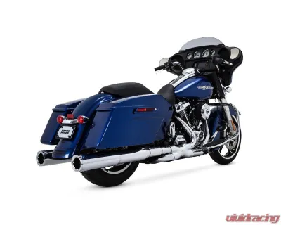 Vance & Hines Power Duals  Header Exhaust Chrome Harley Davidson Touring Models 2017-2023 - 16371