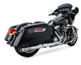 Vance & Hines Chrome Supersport Slip-On Harley Davidson Touring 2017-2024