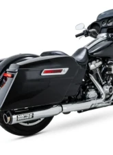 Vance and Hines Chrome Supersport 400 Slip-On Exhaust for Harley Davidson Touring 2017-2024                                     - 16721 - Image 4