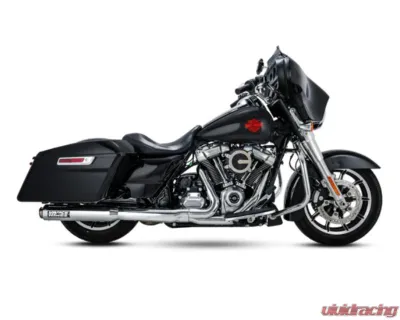 Vance and Hines Chrome Supersport 400 Slip-On Exhaust for Harley Davidson Touring 2017-2024 - 16721