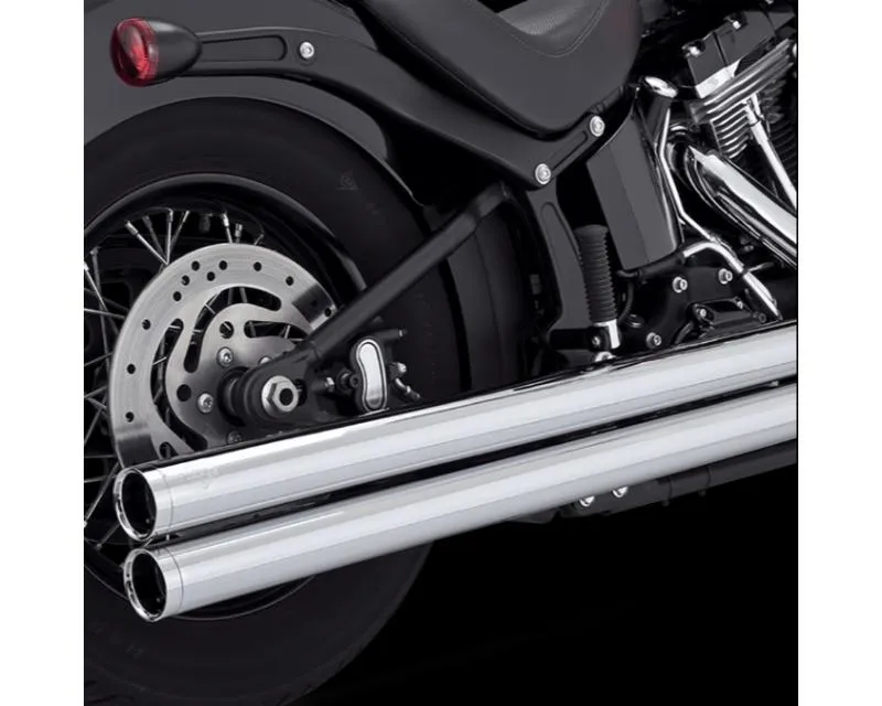 Vance & Hines Big Shots Long Chrome PCX Full System Exhaust Harley Davidson Softail 2012-2017 - 17323