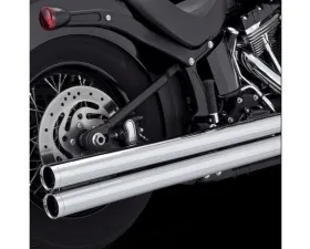 Vance & Hines Big Shots Long Chrome PCX Full System Exhaust Harley Davidson Softail 2012-2017