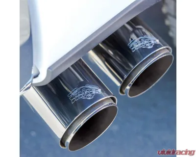 Vance & Hines Twin Slash Catback Exhaust Ford F150 2021-2023 - 19650