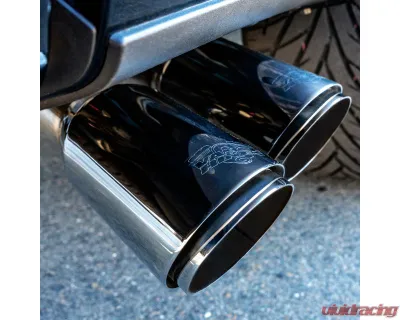 Vance & Hines Twin Slash Catback Exhaust Ford F150 2021-2023 - 19650