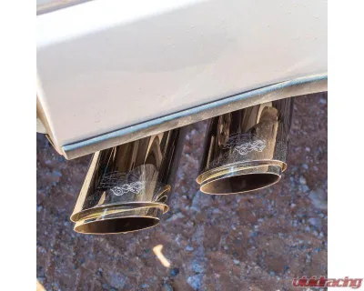 Vance & Hines Twin Slash Catback Exhaust Ford F150 2021-2023 - 19650