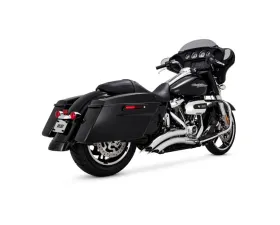 Vance & Hines Big Radius 2-2 PCX Full System Exhaust Chrome Harley Davidson Touring Models 2017-2023