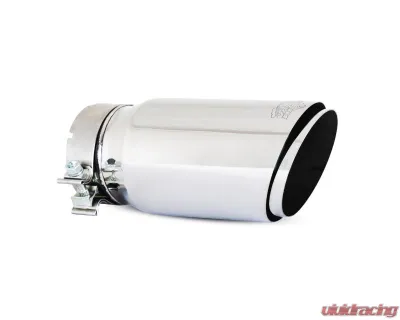 Vance & Hines 5inx6.5inx12in Universal Exhaust Tip Twin Slash - 26916