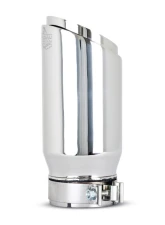 Vance & Hines 5inx6.5inx12in Universal Exhaust Tip Twin Slash                                     - 26916 - Image 2
