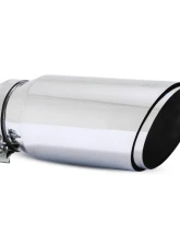 Vance & Hines 5inx6.5inx12in Universal Exhaust Tip Twin Slash                                     - 26916 - Image 3