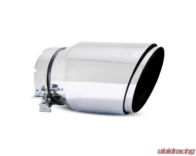 Vance & Hines 5inx6.5inx12in Universal Exhaust Tip Twin Slash - 26916