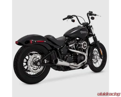 Vance & Hines Stainless Steel 2-1 Brushed Full System Exhaust Harley Davidson Dyna 1991-2009 - 27635