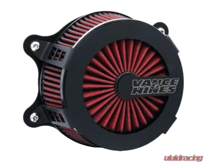 Vance & Hines VO2 Cage Fighter Air Intake Black Harley Davidson Touring | Tri Glide | Softail 2017-2023 - 40366