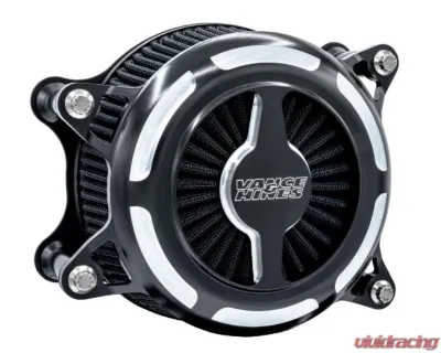 Vance & Hines VO2 Blade Black Contrast Harley Davidson Sportster 1991-2022 - 40389