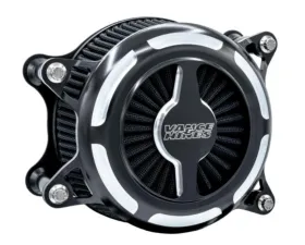 Vance & Hines VO2 Blade Black Contrast Harley Davidson Touring | Tri Glide | Softail 2017-2023
