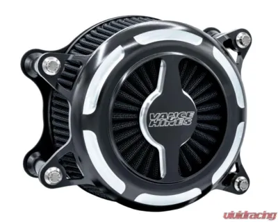 Vance & Hines VO2 Blade Black Contrast Harley Davidson Touring | Tri Glide | Softail 2017-2023 - 40395