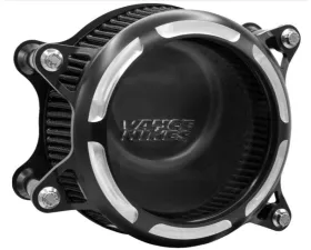Vance & Hines V02 Insight Air Intake - Black Contrast Harley Davidson Touring Model 2023-2024