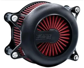 Vance & Hines V02 Rogue Air Intake - Wrinkle Black Harley Davidson Touring Model 2023-2024