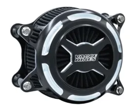 Vance & Hines VO2 X Intake Black Contrast Harley Davidson Touring | Tri Glide | Softail | Dyna 2008-2017