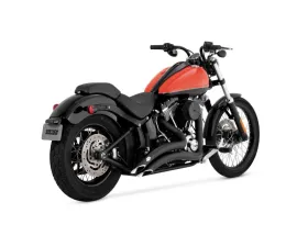 Vance & Hines Big Radius 2-2 Black Full System Exhaust Harley Davidson Softail 1986-2009