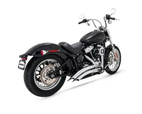 Vance & Hines Big Radius 2-2 Black Full System Exhaust Harley Davidson Dyna 2006-2009
