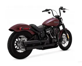 Vance & Hines Eliminator 300 PCX Slip-Ons Exhaust Black Harley Davidson Softail 2018-2023