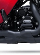 Vance & Hines Power Duals PCX Header Exhaust Black Harley Davidson Touring Models 2009-2016                                     - 46332 - Image 2