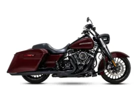 Vance & Hines Twin Slash Round Slip-ons Harley Davidson Touring | CVO Touring | Trike 2017-2024