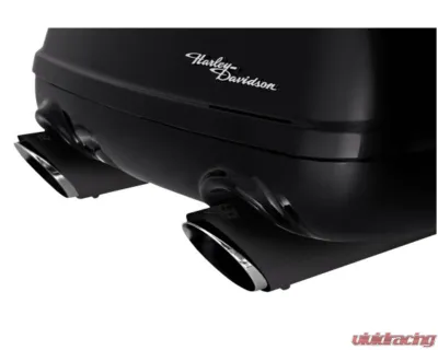 Vance & Hines Twin Slash Slip-ons - Black Harley Davidson Trike Road Glide 3 FLTRT | FreeWheeler FLRT 2017-2024 - 46796