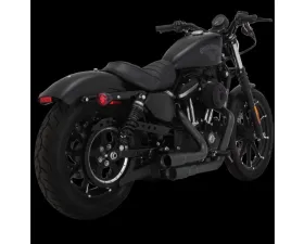 Vance & Hines Mini Grenades Black Full System Exhaust Harley Davidson Sportster 2004-2013