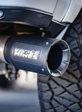 Vance & Hines 4inx5inx12in Universal Exhaust Tip Eliminator & Twin Slash Black                                     - 46910 - Image 5
