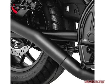 Vance and Hines Hi-Output Slip-On Mufflers for 2023 Honda Rebel 1100T, Matte Black - 48427