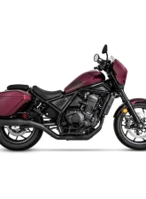 Vance and Hines Hi-Output Slip-On Mufflers for 2023 Honda Rebel 1100T, Matte Black                                     - 48427 - Image 5