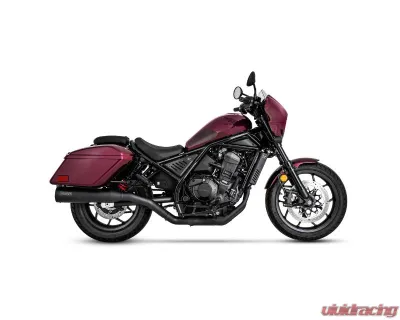 Vance and Hines Hi-Output Slip-On Mufflers for 2023 Honda Rebel 1100T, Matte Black - 48427