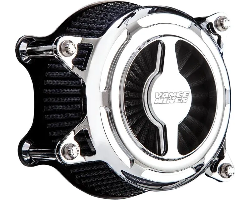 Vance & Hines VO2 Blade Air Intake Chrome Harley Davidson Touring | Tri Glide | Softail 2008-2017 - 70393